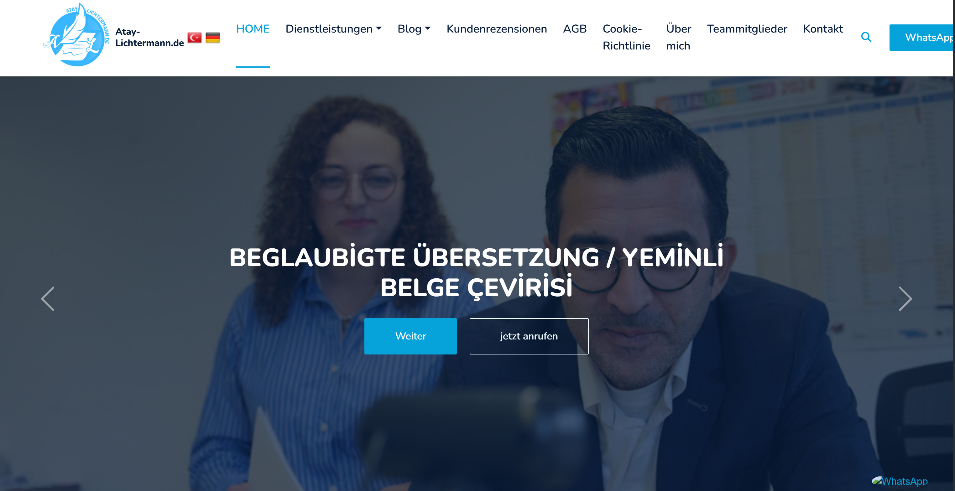 Atay-Lichtermann Übersetzungen